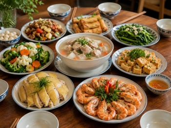 Tiệc gia đình nên chuẩn bị bao nhiêu món